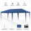 Outsunny Carpa Plegable Azul 585 x 295 x 270 cm 4