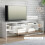 Homcom Mueble de Salón Bicolor 153.6 x 25 x 42 cm 6