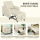 Homcom Sillón Cama Beige 69 x 82.5 x 84 cm 4
