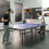 Homcom Mesa de Ping Pong Azul 152.5 x 274 x 76 cm 2