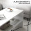 Homcom Mesa de Centro Blanco 100 x 40 x 41.5 cm 3