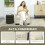 Homcom Sillón Cama Beige 69 x 82.5 x 84 cm 5