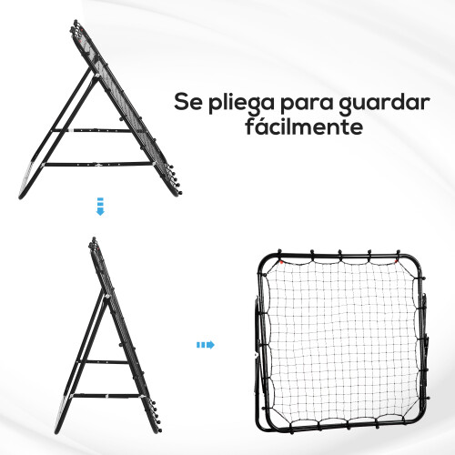 Homcom Red de Rebote Negro 96 x 80 x 96 cm 1