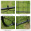 Homcom Red de Rebote Negro 96 x 80 x 96 cm 6