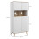 Homcom Alacena de Cocina Blanco 80 x 40 x 178 cm 3