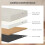 Homcom Banco de Almacenaje Beige 76 x 38 x 38 cm 5