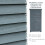 Outsunny Cobertizo de Madera Gris 87 x 46.5 x 160 cm 4