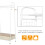 Homcom Perchero Metálico con Rueda Bicolor 99 x 47 x 185cm 6