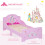 Homcom Cama Infantil Rosa 143 x 73 x 60 cm 6