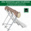 Durhand Caballete para Sierra Gris 83 x 83 x 79 cm 2