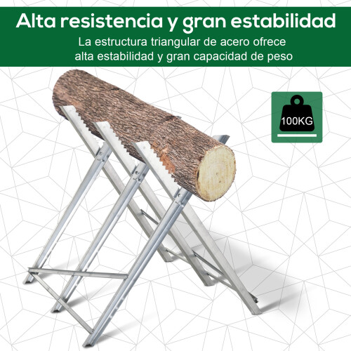 Durhand Caballete para Sierra Gris 83 x 83 x 79 cm 1