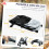 PawHut Carrito para Perro Gris 124 x 67 x 100 cm 5
