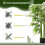 Homcom Bambú Artificial Verde Ø17 x 140 cm 3