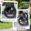 PawHut Carrito para Perro Gris 124 x 67 x 100 cm 6