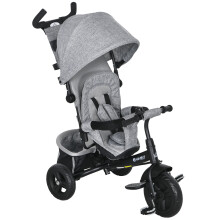 Triciclo para Bebé Gris 102 x 49 x 102 cm