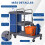 Homcom Carro de Limpieza Multicolor 111 x 63.3 x 103 cm 5