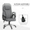 Vinsetto Silla de Oficina Gris 66 x 75 x 120 cm 2
