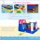 Outsunny Castillo Inflable Infantil Multicolor 360 x 305 x 210 cm 5