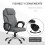 Vinsetto Silla de Oficina Gris 66 x 75 x 120 cm 4