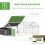 PawHut Gallinero Bicolor 240 x 112.5 x 76 cm 4