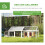 PawHut Gallinero Bicolor 240 x 112.5 x 76 cm 2