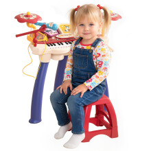Piano Electrónico Infantil Multicolor 74 x 32.2 x 71 cm