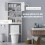 Mueble sobre Inodoro Blanco 66 x 23 x 178 cm 3