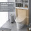 Mueble sobre Inodoro Blanco 66 x 23 x 178 cm 4