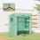 Outsunny Invernadero Verde 196 x 77 x 197 cm 3