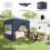 Outsunny Carpa Plegable Azul 248 x 248 x 270 cm 2