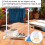Homcom Perchero de Ropa Bicolor 68.5 x 42 x 145 cm 4