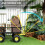 Outsunny Carro de Jardín Bicolor 104 x 54 x 51 cm 2