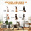 PawHut Cama Elevada Perro Negro 122 x 92 x 23 cm 4
