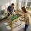 Mesa de Futbolín Marrón 75 x 66 x 75 cm 2