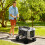PawHut Carrito para Perro Marrón 81 x 58 x 97.5 cm 2
