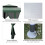 Outsunny Carpa de Jardín Verde 297 x 297 x 268 cm 5