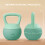 Kettlebell Verde 21 x 21 x 30 cm 3