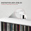 Homcom Estantería para CD Blanco 58 x 24 x 126.3 cm 4