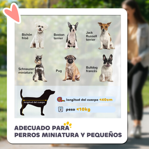 PawHut Carrito para Perro Marrón 81 x 58 x 97.5 cm 1