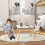 Muebles Infantile Blanco 60 x 60 x 44 cm 2