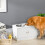 PawHut Comedero para Perro Blanco 60 x 30 x 35.5 cm 2