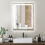 Espejo de Baño Gris 60 x 12 x 80 cm 6