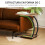 Homcom Mesa Auxiliar Marrón 52 x 34 x 60 cm 3