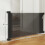 PawHut Barrera para Perro Negro 142 x 10 x 87 cm 3