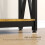 Homcom Mesa Consola marrón 100 x 24 x 75 cm 6