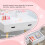 ZONEKIZ Tocador Infantil Blanco 60 x 40 x 95 cm 5
