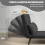 Homcom Sofá Cama Doble Gris 102 x 73 x 81 cm 5