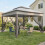 Outsunny Carpa Plegable Gris 325 x 325 x 270 cm 2