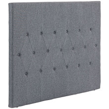 Cabecero de Cama Gris 160 x 7 x 120 cm