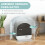 PawHut Arenero para Gato Gris 43 x 44 x 47 cm 3